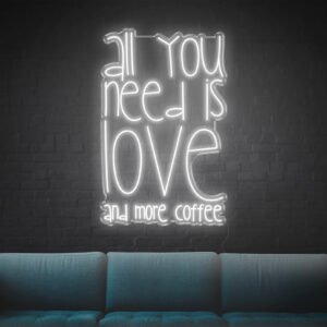 All You Need Is Love V1 LED Neon Sign