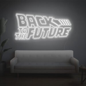 Back To The Future LED Neon Sign