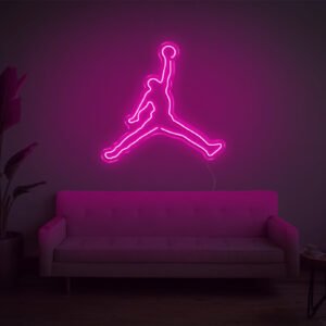 Basketball Jump LED Neon Sign