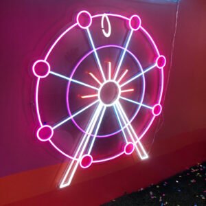 Ferris Wheel LED Neon Sign!