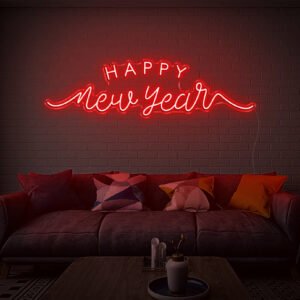 Happy New Year LED Neon Sign