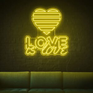 Love Is Love LED Neon Sign