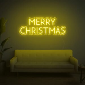 Merry Christmas V2 LED Neon Sign
