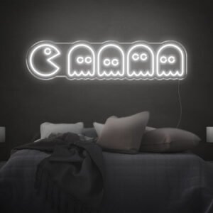 Pacman LED Neon Sign