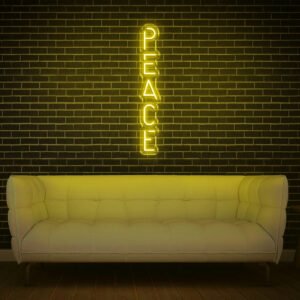Peace LED Neon Sign